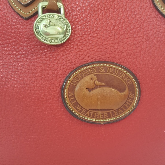 Dooney & Bourke Rare Vintage Large Norfolk Bag - Picture 2 of 8